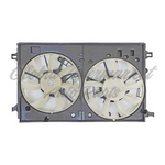 RADIATOR CONDENSER COOLING FAN ASSY / 2 FANS 2.0L L4 HYB — photo 1