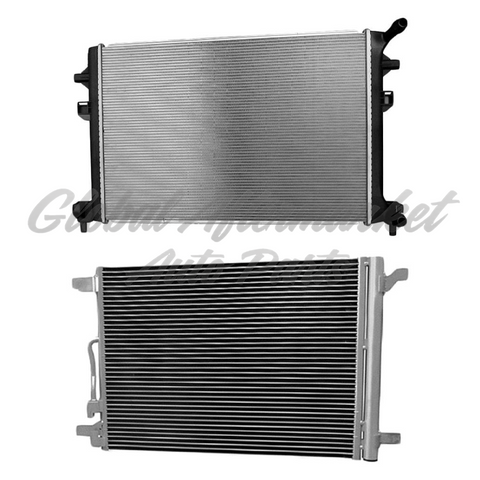 RADIATOR (13617) JETTA INTERCOOLER W/ MANUAL TRANSMISSION / E_GOLF INVERTER