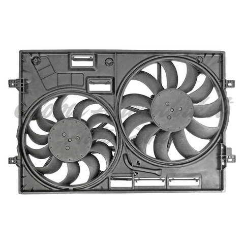 RADIATOR CONDENSER FAN ASSY W/ TWO FANS 2.0 TURBO