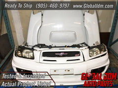JDM Subaru Forester XT STi Bumper Lip Headlights Fenders Hood Grille Fogs SG5