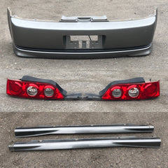 JDM 2005-2006 Honda Integra/Acura RSX DC5 Rear End Conversion Rear Bumper Tail Lights SideSkirts