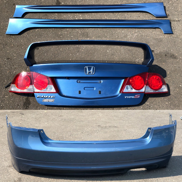 JDM 2006-2008 Honda Civic/Acura CSX Rear End Conversion Rear Trunk Bumper Lights | Trunk & Tail Lights | Acura CSX Rear Bumper, Acura CSX Trunk Lid, freeshipping | 2022