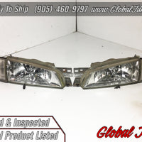 JDM Subaru Impreza GC8 STi GF8 WRX Front CRYSTAL Headlights Head Lamp OEM 1Pairs | Headlights | Crystal, GC8, GF8, Headlights, Impreza, Subaru, WRX | 1181