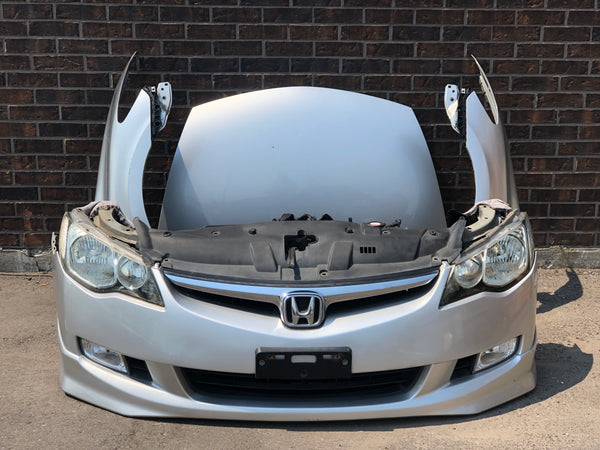 JDM Honda Civic / Acura CSX Front Bumper Headlights Fenders Hood 2006-2008k | Front End Conversion | Acura, Acura CSX, Civic, CSX, freeshipping, Honda, Honda Civic | 1993