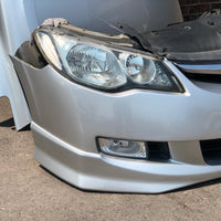 JDM Honda Civic / Acura CSX Front Bumper Headlights Fenders Hood 2006-2008k | Front End Conversion | Acura, Acura CSX, Civic, CSX, freeshipping, Honda, Honda Civic | 1993