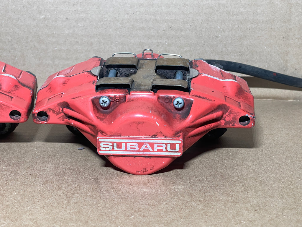 Budweg BCP3837X2 Rear Brake Caliper (Twin Piston/2 Pot) For Subaru Impreza WRX