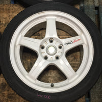 IS300 RAYS TRD 5X114.3 17X7 1/2JJ OFFSET +45 POTENZA S001 BridgeStone tires 215/45r17 91Y | Wheels and Rims | 17", 215/45 R17, 5x114.3, Altezza, Is300, Lexus Is300, Rays, Rays TRD Wheels, Toyota Altezza, TRD | 1056