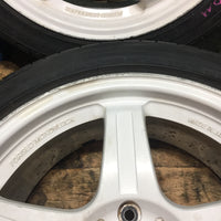 IS300 RAYS TRD 5X114.3 17X7 1/2JJ OFFSET +45 POTENZA S001 BridgeStone tires 215/45r17 91Y | Wheels and Rims | 17", 215/45 R17, 5x114.3, Altezza, Is300, Lexus Is300, Rays, Rays TRD Wheels, Toyota Altezza, TRD | 1056