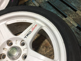 IS300 RAYS TRD 5X114.3 17X7 1/2JJ OFFSET +45 POTENZA S001 BridgeStone tires 215/45r17 91Y | Wheels and Rims | 17", 215/45 R17, 5x114.3, Altezza, Is300, Lexus Is300, Rays, Rays TRD Wheels, Toyota Altezza, TRD | 1056