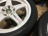 IS300 RAYS TRD 5X114.3 17X7 1/2JJ OFFSET +45 POTENZA S001 BridgeStone tires 215/45r17 91Y | Wheels and Rims | 17", 215/45 R17, 5x114.3, Altezza, Is300, Lexus Is300, Rays, Rays TRD Wheels, Toyota Altezza, TRD | 1056