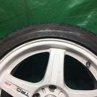 IS300 RAYS TRD 5X114.3 17X7 1/2JJ OFFSET +45 POTENZA S001 BridgeStone tires 215/45r17 91Y