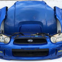 JDM Subaru Impreza WRX STi Bumper HID Headlights Grille Hood Fenders 2004-2005 Front Conversion | Front End Conversion | 2.0l, 2005, AVCS, HID, Impreza, STI, Subaru, Turbo, V8, Version 8, WRX, wrx 2004, wrx 2005, WRX STI | 1728