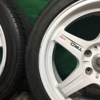 IS300 RAYS TRD 5X114.3 17X7 1/2JJ OFFSET +45 POTENZA S001 BridgeStone tires 215/45r17 91Y