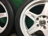 IS300 RAYS TRD 5X114.3 17X7 1/2JJ OFFSET +45 POTENZA S001 BridgeStone tires 215/45r17 91Y