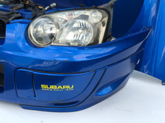 JDM Subaru Impreza WRX STi Bumper HID Headlights Grille Hood Fenders 2004-2005 Front Conversion
