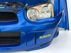 JDM Subaru Impreza WRX STi Bumper HID Headlights Grille Hood Fenders 2004-2005 Front Conversion