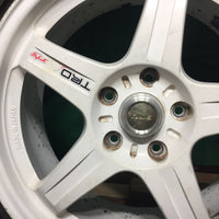 IS300 RAYS TRD 5X114.3 17X7 1/2JJ OFFSET +45 POTENZA S001 BridgeStone tires 215/45r17 91Y