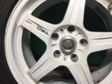 IS300 RAYS TRD 5X114.3 17X7 1/2JJ OFFSET +45 POTENZA S001 BridgeStone tires 215/45r17 91Y