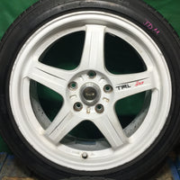 IS300 RAYS TRD 5X114.3 17X7 1/2JJ OFFSET +45 POTENZA S001 BridgeStone tires 215/45r17 91Y