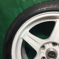 IS300 RAYS TRD 5X114.3 17X7 1/2JJ OFFSET +45 POTENZA S001 BridgeStone tires 215/45r17 91Y