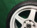 IS300 RAYS TRD 5X114.3 17X7 1/2JJ OFFSET +45 POTENZA S001 BridgeStone tires 215/45r17 91Y