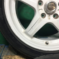 IS300 RAYS TRD 5X114.3 17X7 1/2JJ OFFSET +45 POTENZA S001 BridgeStone tires 215/45r17 91Y