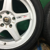 IS300 RAYS TRD 5X114.3 17X7 1/2JJ OFFSET +45 POTENZA S001 BridgeStone tires 215/45r17 91Y