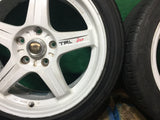 IS300 RAYS TRD 5X114.3 17X7 1/2JJ OFFSET +45 POTENZA S001 BridgeStone tires 215/45r17 91Y