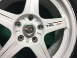 IS300 RAYS TRD 5X114.3 17X7 1/2JJ OFFSET +45 POTENZA S001 BridgeStone tires 215/45r17 91Y