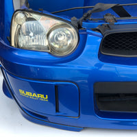 JDM Subaru Impreza WRX STi Bumper HID Headlights Grille Hood Fenders 2004-2005 Front Conversion