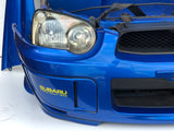 JDM Subaru Impreza WRX STi Bumper HID Headlights Grille Hood Fenders 2004-2005 Front Conversion