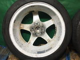 IS300 RAYS TRD 5X114.3 17X7 1/2JJ OFFSET +45 POTENZA S001 BridgeStone tires 215/45r17 91Y