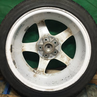 IS300 RAYS TRD 5X114.3 17X7 1/2JJ OFFSET +45 POTENZA S001 BridgeStone tires 215/45r17 91Y