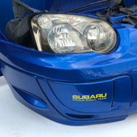 JDM Subaru Impreza WRX STi Bumper HID Headlights Grille Hood Fenders 2004-2005 Front Conversion
