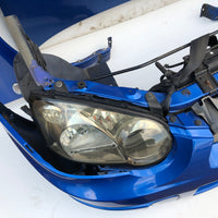 JDM Subaru Impreza WRX STi Bumper HID Headlights Grille Hood Fenders 2004-2005 Front Conversion