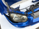 JDM Subaru Impreza WRX STi Bumper HID Headlights Grille Hood Fenders 2004-2005 Front Conversion