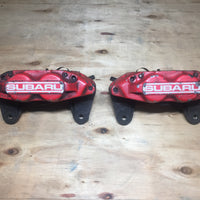 JDM OEM 02-07 Subaru Impreza WRX Front Calipers 4 Pot | Calipers | 2 pot, 4 pot, Calipers, Impreza, Red Four pot, sti brakes, Subaru, WRX, wrx 2002, wrx 2003, wrx 2004, wrx 2005, WRX STI | 1061
