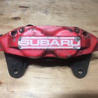 JDM OEM 02-07 Subaru Impreza WRX Front Calipers 4 Pot | Calipers | 2 pot, 4 pot, Calipers, Impreza, Red Four pot, sti brakes, Subaru, WRX, wrx 2002, wrx 2003, wrx 2004, wrx 2005, WRX STI | 1061