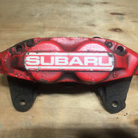 JDM OEM 02-07 Subaru Impreza WRX Front Calipers 4 Pot | Calipers | 2 pot, 4 pot, Calipers, Impreza, Red Four pot, sti brakes, Subaru, WRX, wrx 2002, wrx 2003, wrx 2004, wrx 2005, WRX STI | 1061