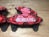 JDM OEM 02-07 Subaru Impreza WRX Front & Rear Brake Calipers 4 & 2 Pot | Calipers | 2 pot, 4 pot, Calipers, Impreza, Red Four pot, sti brakes, Subaru, WRX, wrx 2002, wrx 2003, wrx 2004, wrx 2005, WRX STI | 1060