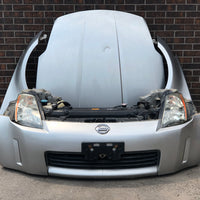 JDM Nissan 350z Z33 Bumper Headlights Fenders Hood Rebar Rad Support 2003-2005 | Front End Conversion | 350z, 350z Front End, freeshipping | 1996