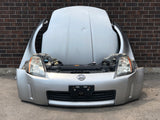 JDM Nissan 350z Z33 Bumper Headlights Fenders Hood Rebar Rad Support 2003-2005 | Front End Conversion | 350z, 350z Front End, freeshipping | 1996