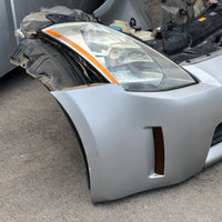 JDM Nissan 350z Z33 Bumper Headlights Fenders Hood Rebar Rad Support 2003-2005 | Front End Conversion | 350z, 350z Front End, freeshipping | 1996