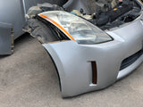JDM Nissan 350z Z33 Bumper Headlights Fenders Hood Rebar Rad Support 2003-2005 | Front End Conversion | 350z, 350z Front End, freeshipping | 1996