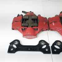 JDM Subaru Impreza WRX Rear 2 Pot Brake Calipers Mounting Bracket 1993-2007 OEM | Calipers | 2 pot, 2005, Forester, Impreza, Red Brake Calipers, STI, Subaru, WRX, wrx 2004, wrx 2005, WRX STI | 1440