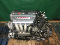 JDM Acura TSX K24A 2.4L i-VTEC VTEC OEM Low Mileage Engine & Automatic Transmission - 1005859
