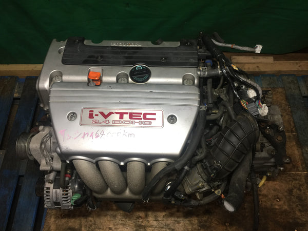 JDM Acura TSX K24A 2.4L i-VTEC VTEC OEM Low Mileage Engine & Automatic Transmission - 1005859 | Engine & Transmission | 2.4l, accord, acura, Automatic, Honda, K24A, TSX, VTEC | 1074