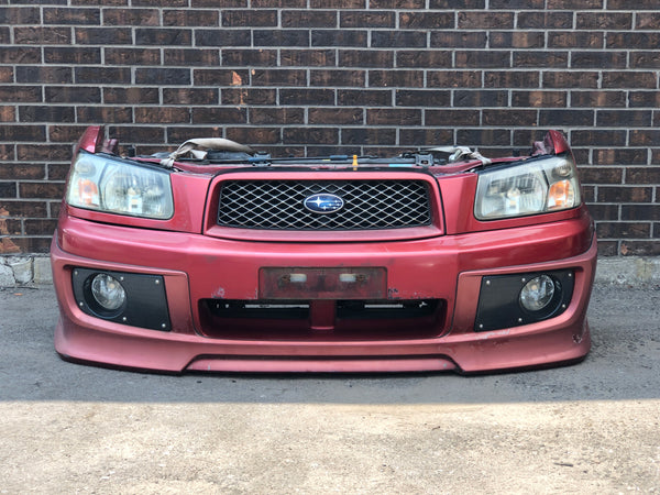 JDM Subaru Forester Cross Sport Front End Conversion Bumper Lip Headlights Fenders Hood Grille Fogs 2003-2005 SG5 | Front End Conversion | Cross Sport Front end, Forester JDM Front End, freeshipping, SG5 Front Nose Cut, Subaru Forester Jdm Front end, Subaru SG5 Front end | 2109