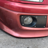 JDM SG5 03-05 Subaru Forester XT STi Front Clip with HID Headlights & Cross Sport Front Lip Carbon FogLight Inserts & Rear Bumper + Lip | Front Nose Cut | Cross Sport, Cross Sport Lip, Forester, freeshipping, Front End Conversion, SG5, STI, Subaru, Turbo | 1998
