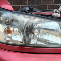JDM SG5 03-05 Subaru Forester XT STi Front Clip with HID Headlights & Cross Sport Front Lip Carbon FogLight Inserts & Rear Bumper + Lip | Front Nose Cut | Cross Sport, Cross Sport Lip, Forester, freeshipping, Front End Conversion, SG5, STI, Subaru, Turbo | 1998